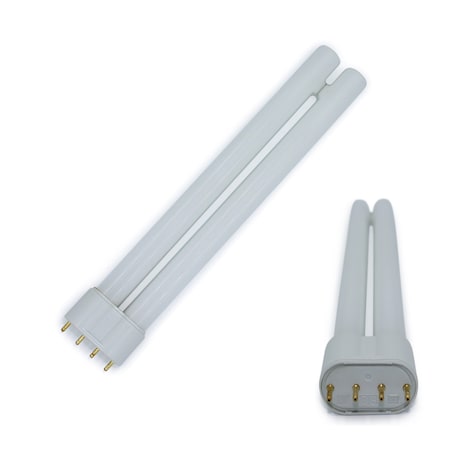 Compact Fluorescent Bulb Cfl Long Twin Shape, Replacement For Ushio, Cf-L18Se/841